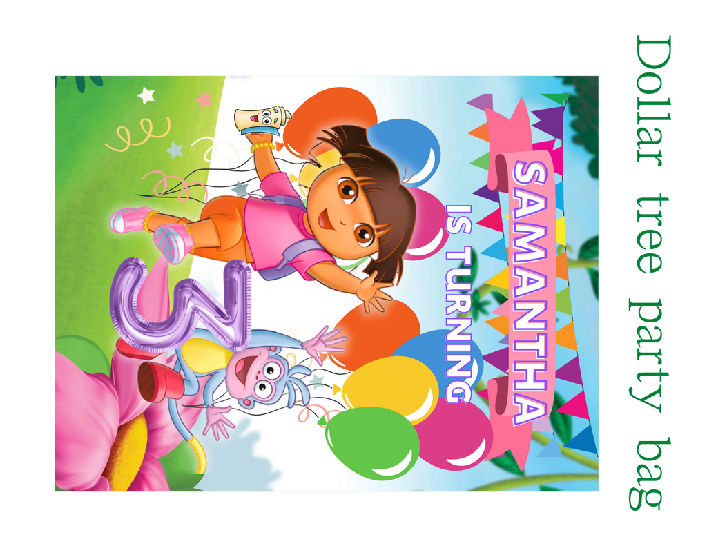 Dora Party Favor Bundle