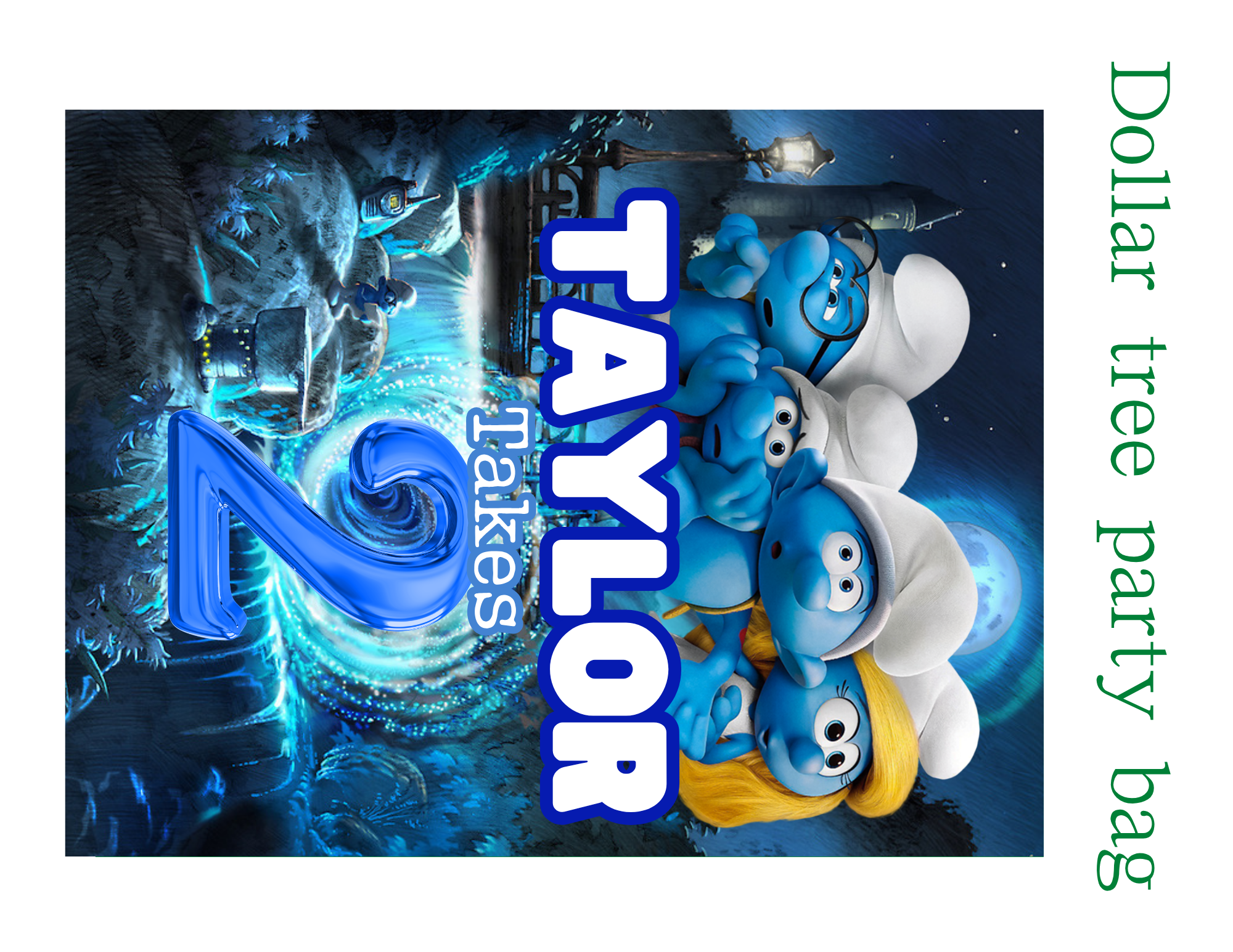 Smurfs Party Favor Bundle