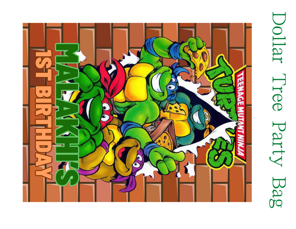 Teenage Mutant Ninja Turtles Party Favor Bundle