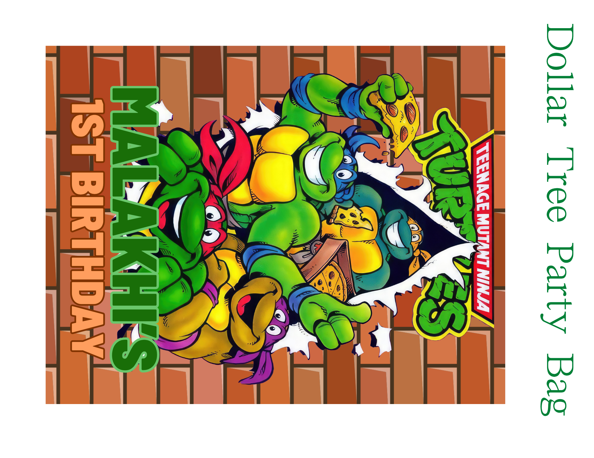 Teenage Mutant Ninja Turtles Party Favor Bundle