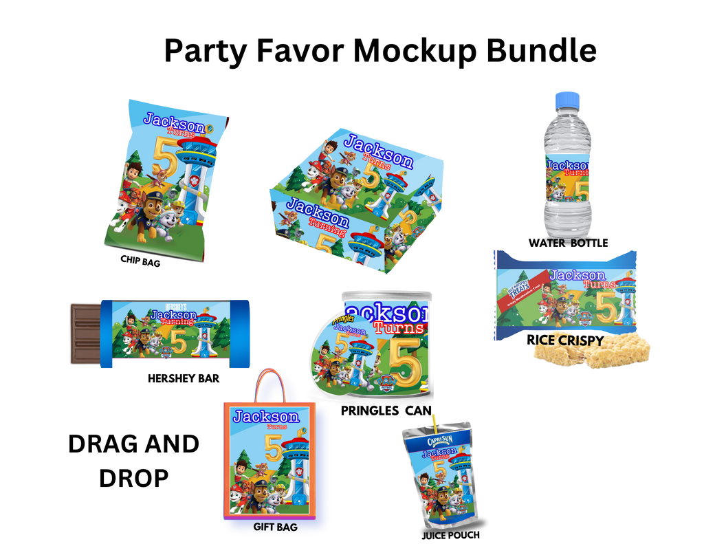 Paw Patrol Party Favor Bundle