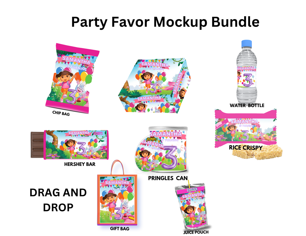 Dora Party Favor Bundle