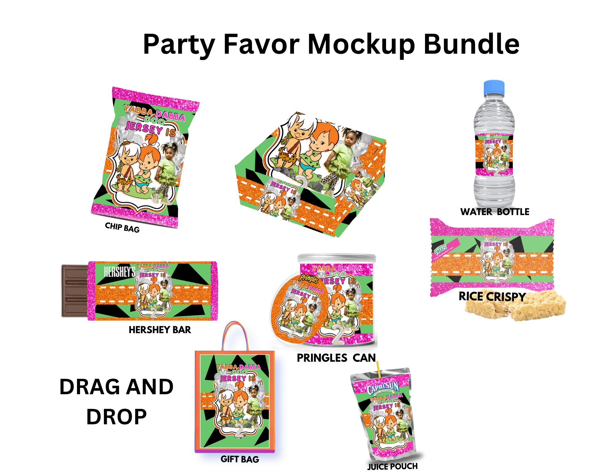 Flintstones Party Favor Bundle