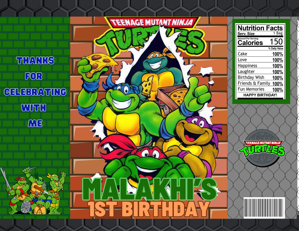 Teenage Mutant Ninja Turtles Party Favor Bundle