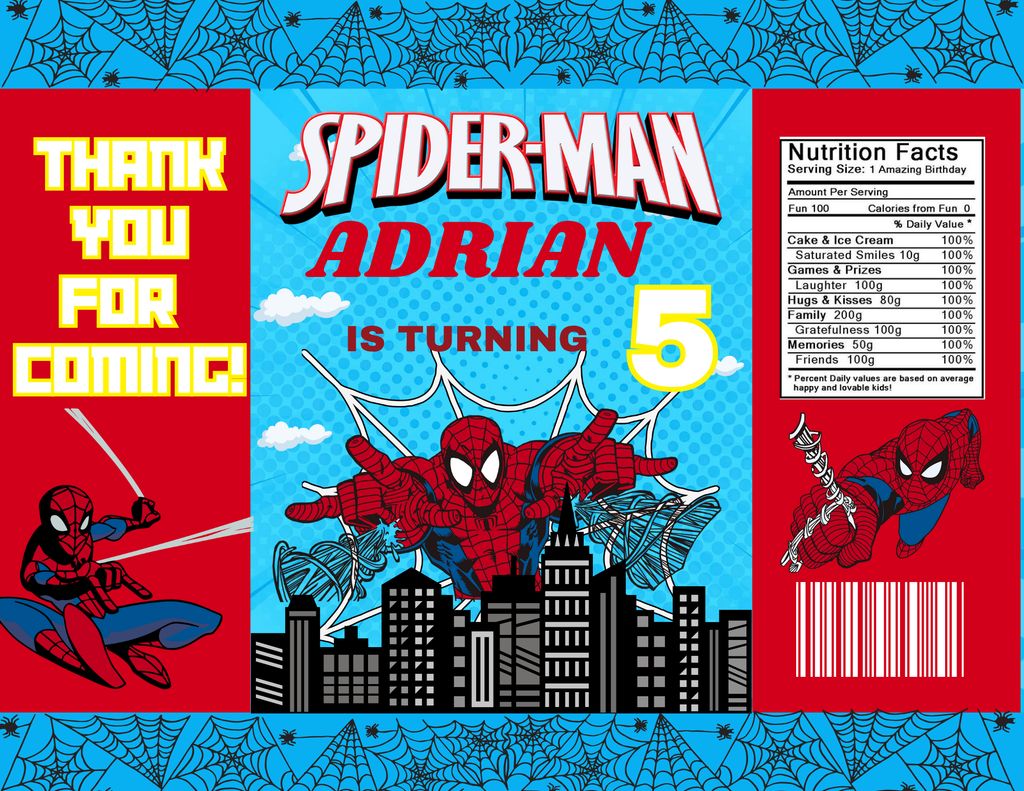 Spider-Man Party Favor Bundle