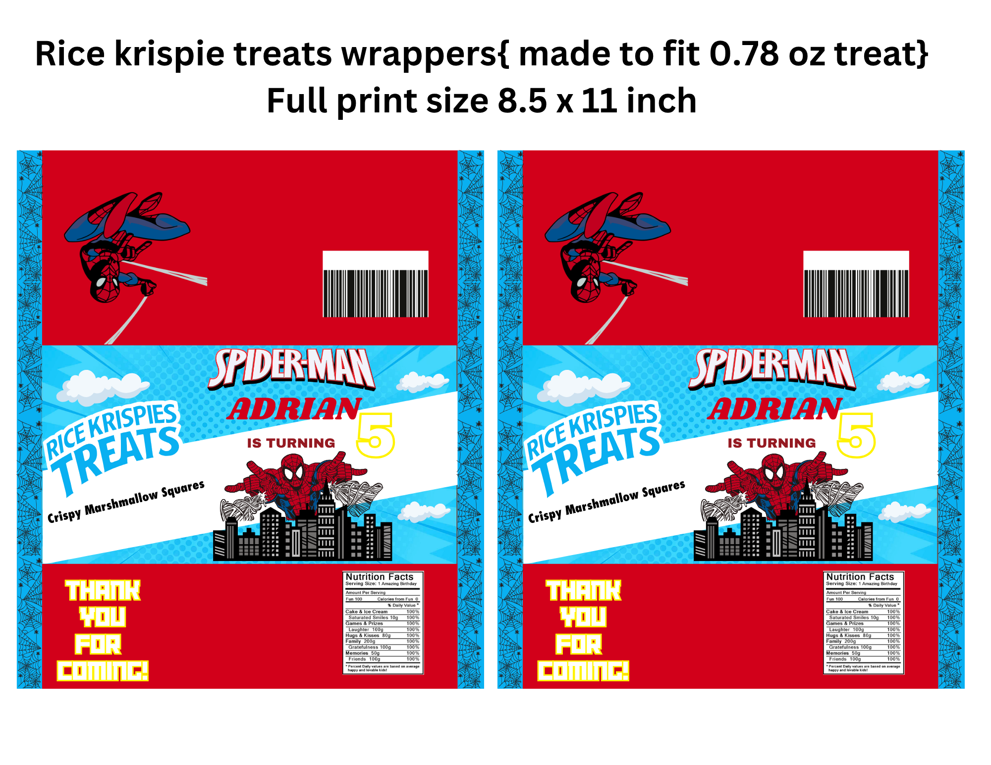 Spider-Man Party Favor Bundle