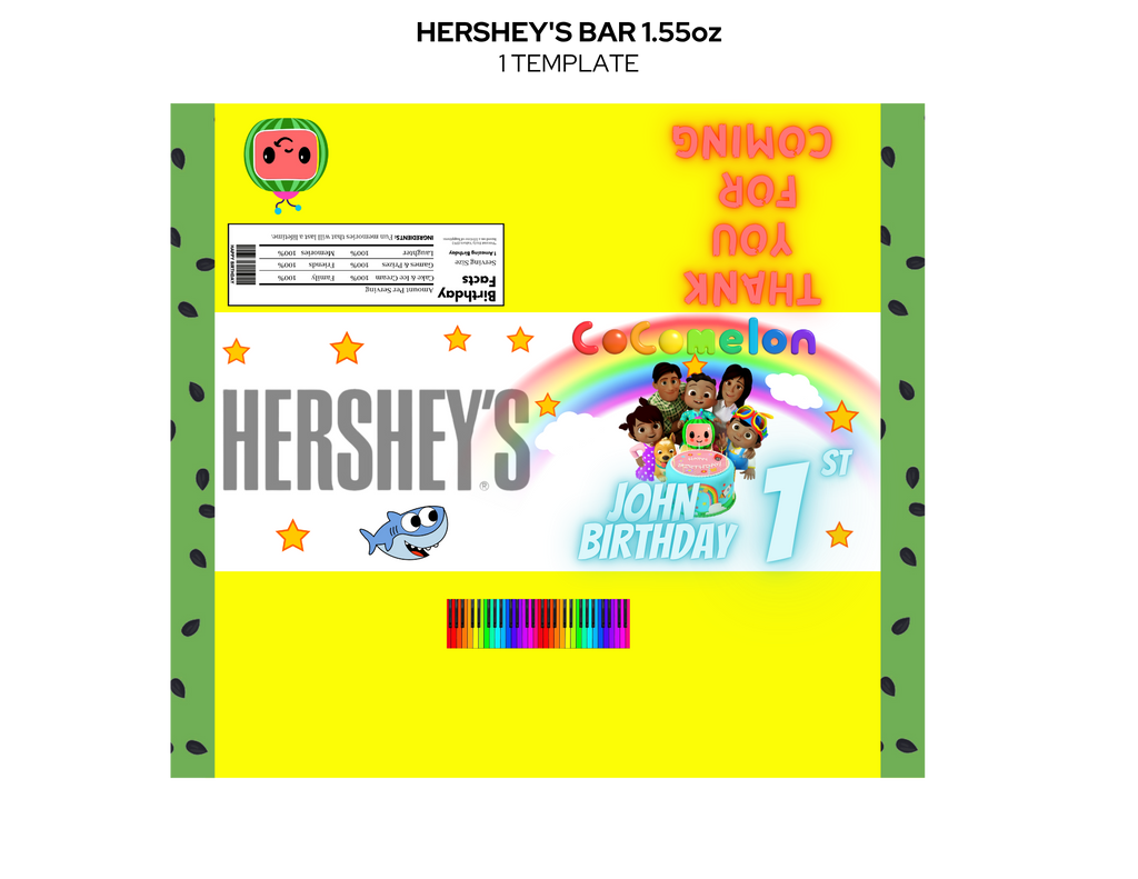 Cocomelon Party Favor Bundle