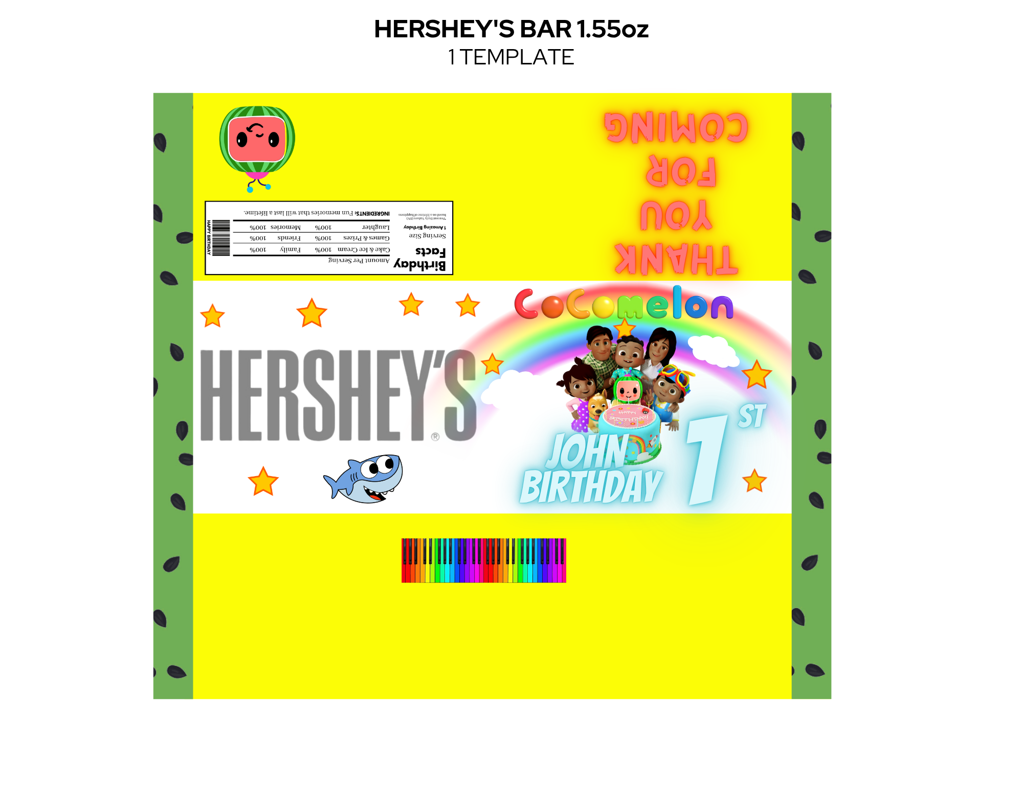 Cocomelon Party Favor Bundle