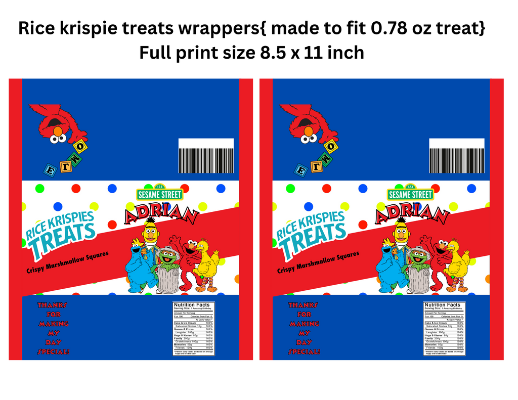 Sesame Street Party Favor Bundle
