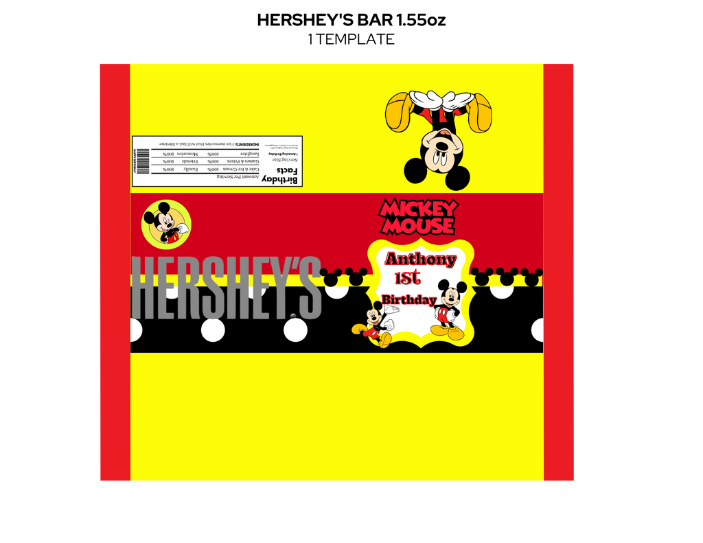 Mickey Mouse Party Favor Bundle