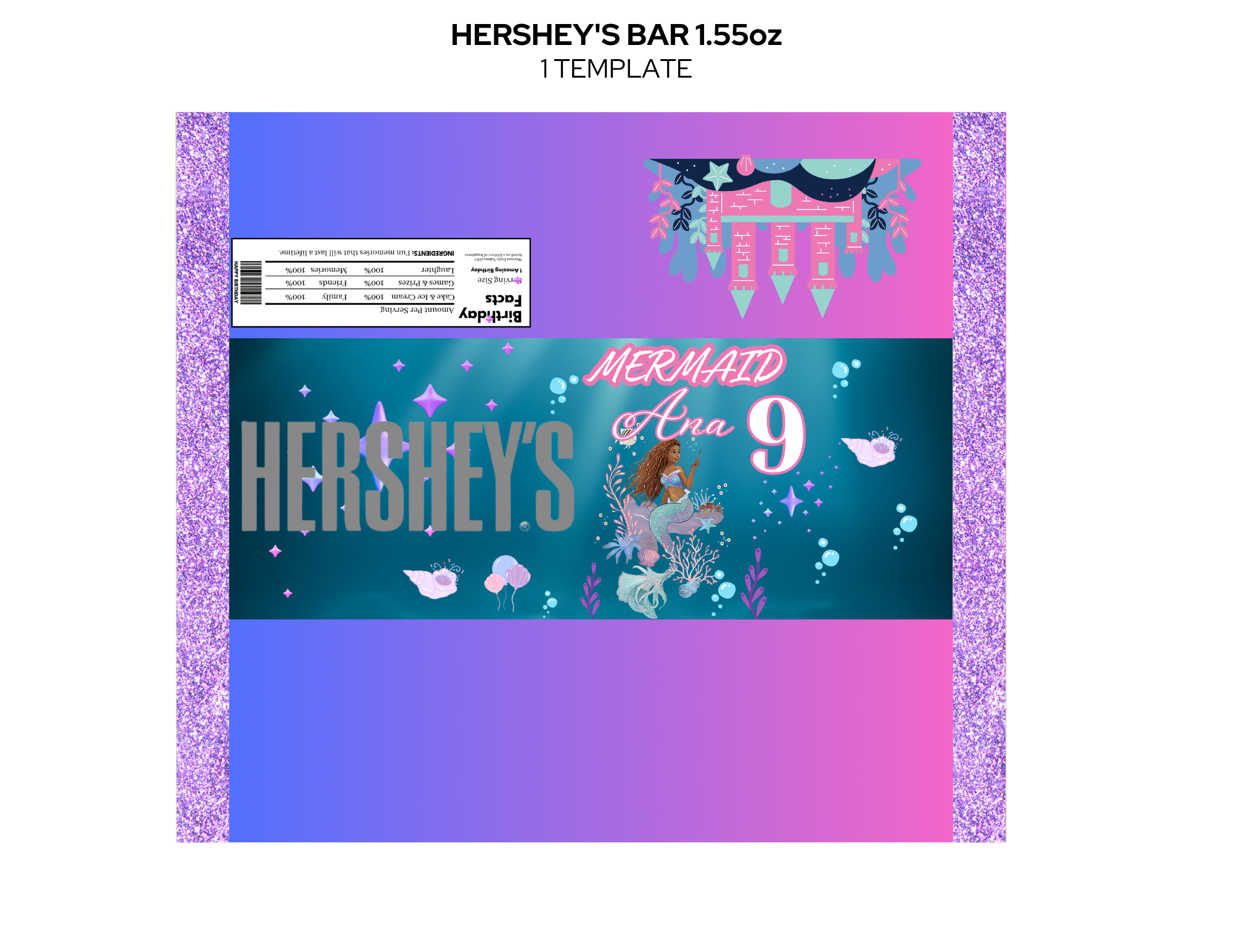 Little Mermaid Party Favor Bundle