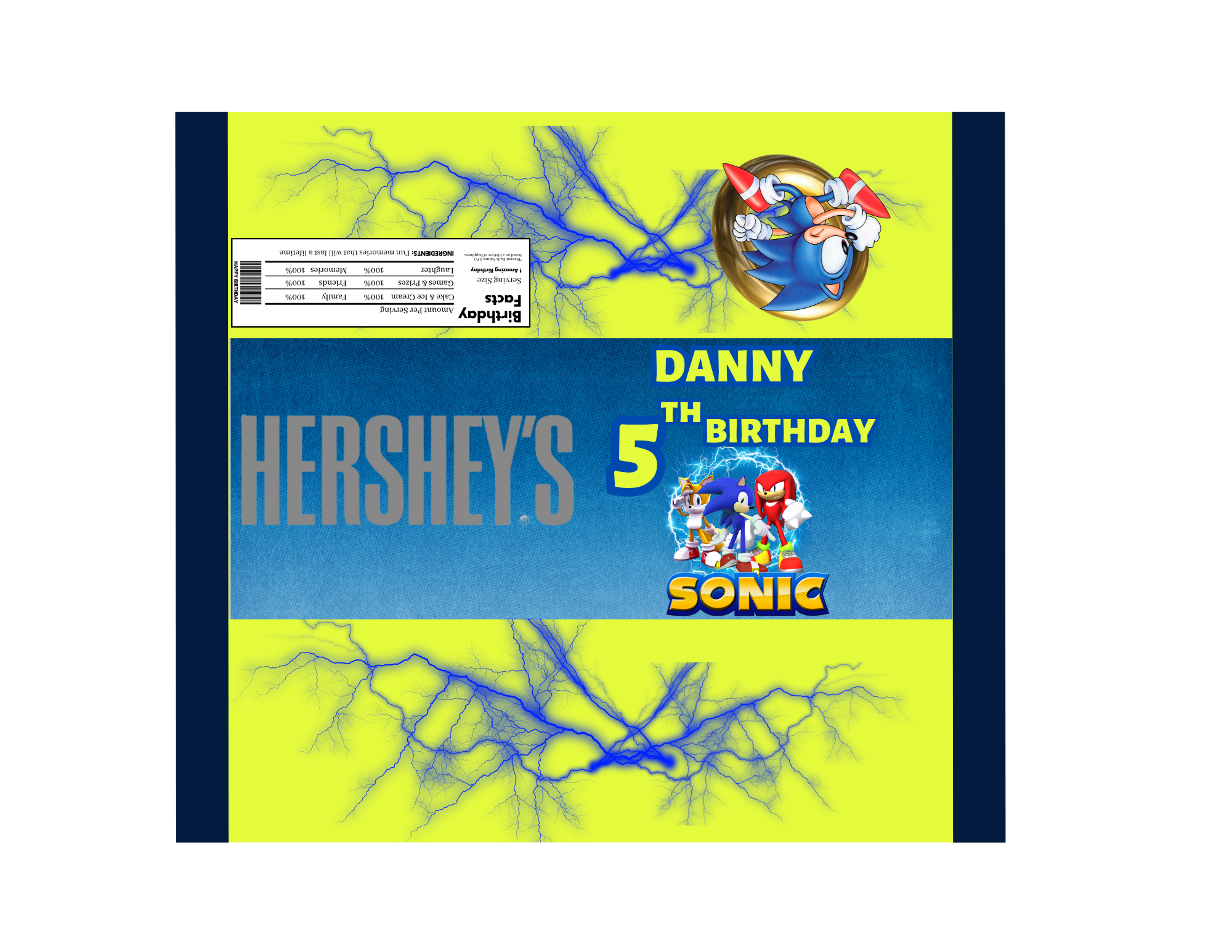 Sonic Party Favor Bundle