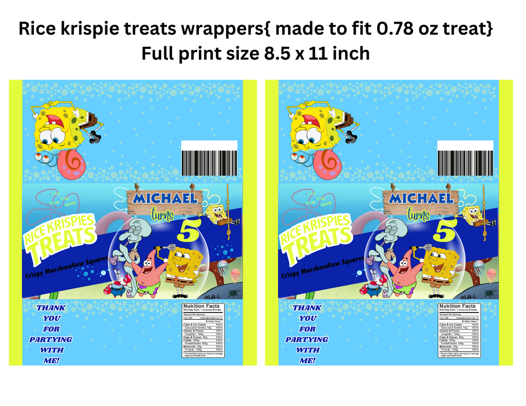 SpongeBob SquarePants Party Favor Bundle