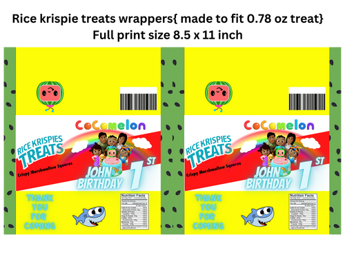 Cocomelon Party Favor Bundle