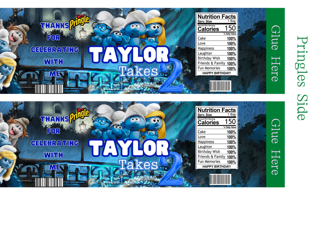 Smurfs Party Favor Bundle