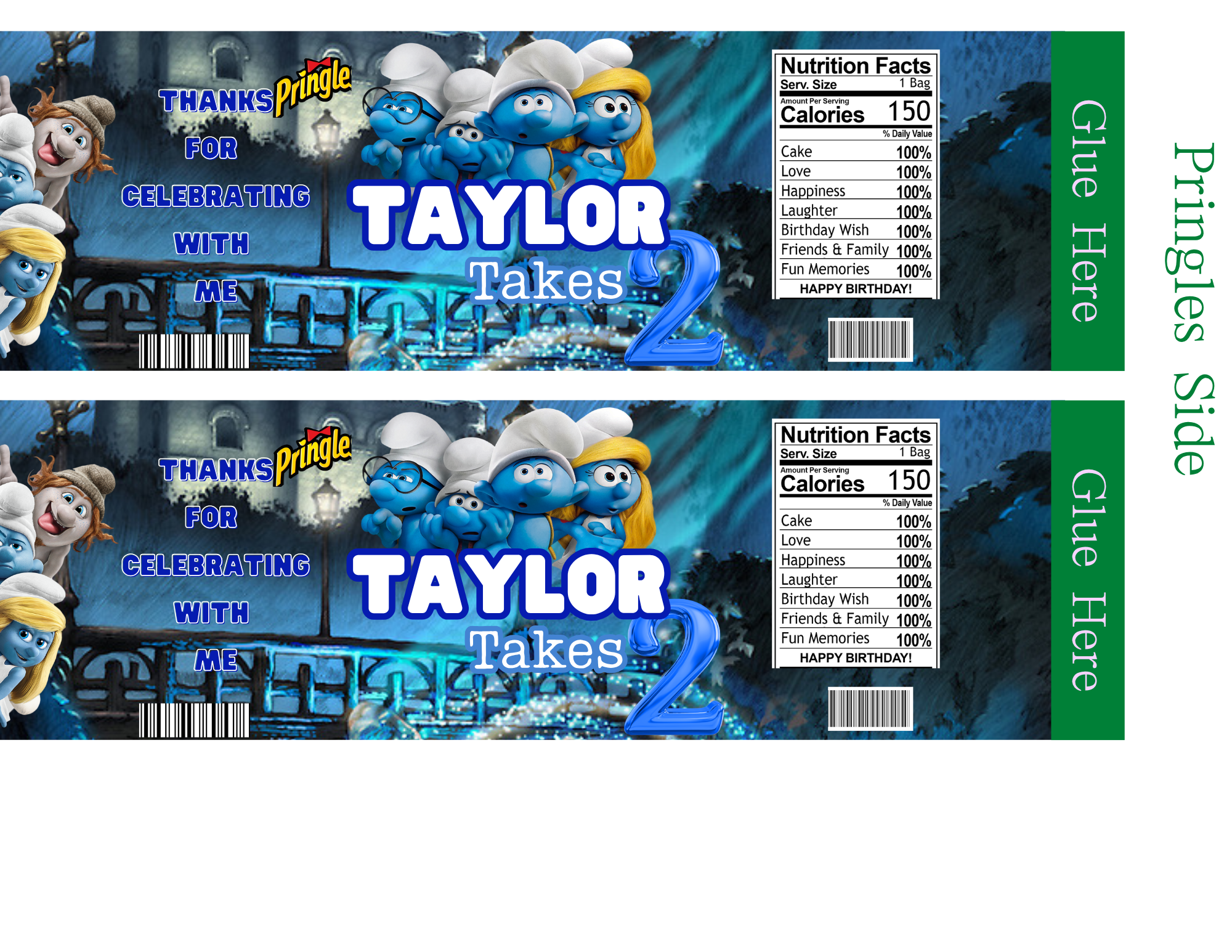 Smurfs Party Favor Bundle
