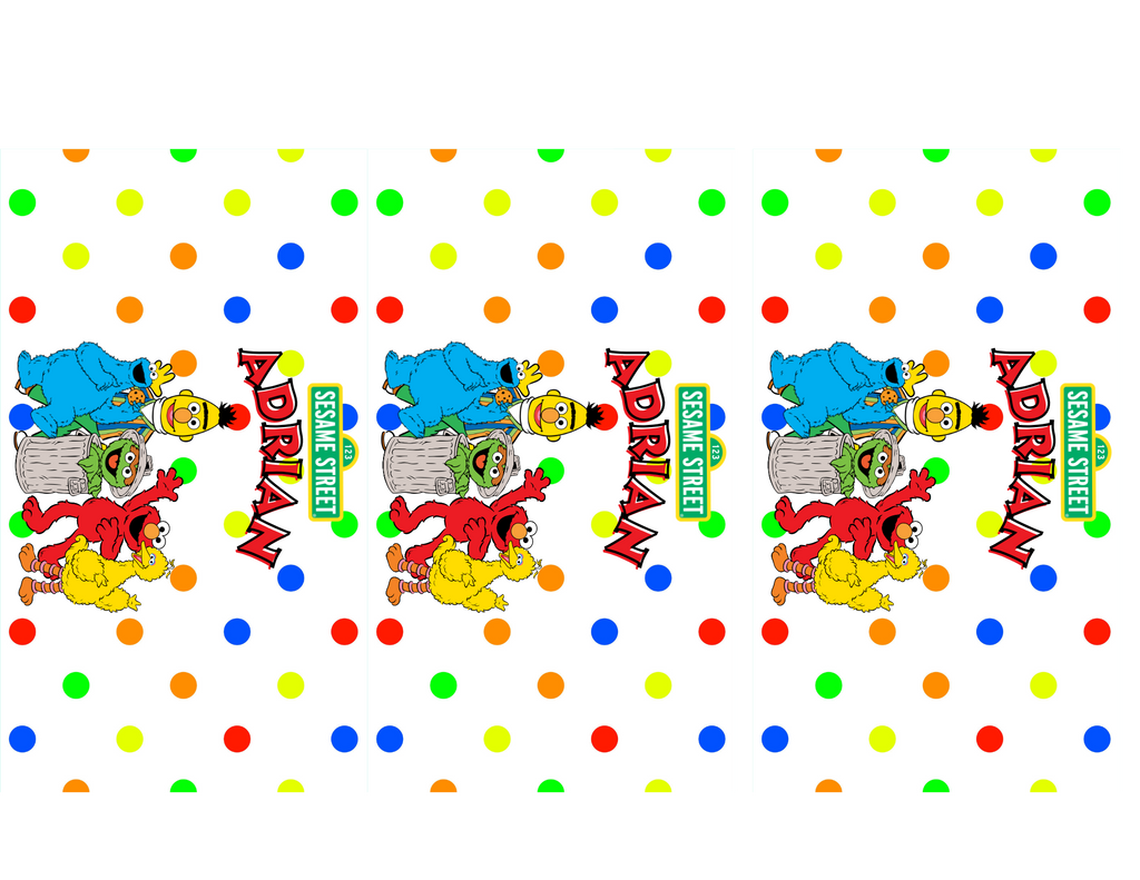 Sesame Street Party Favor Bundle