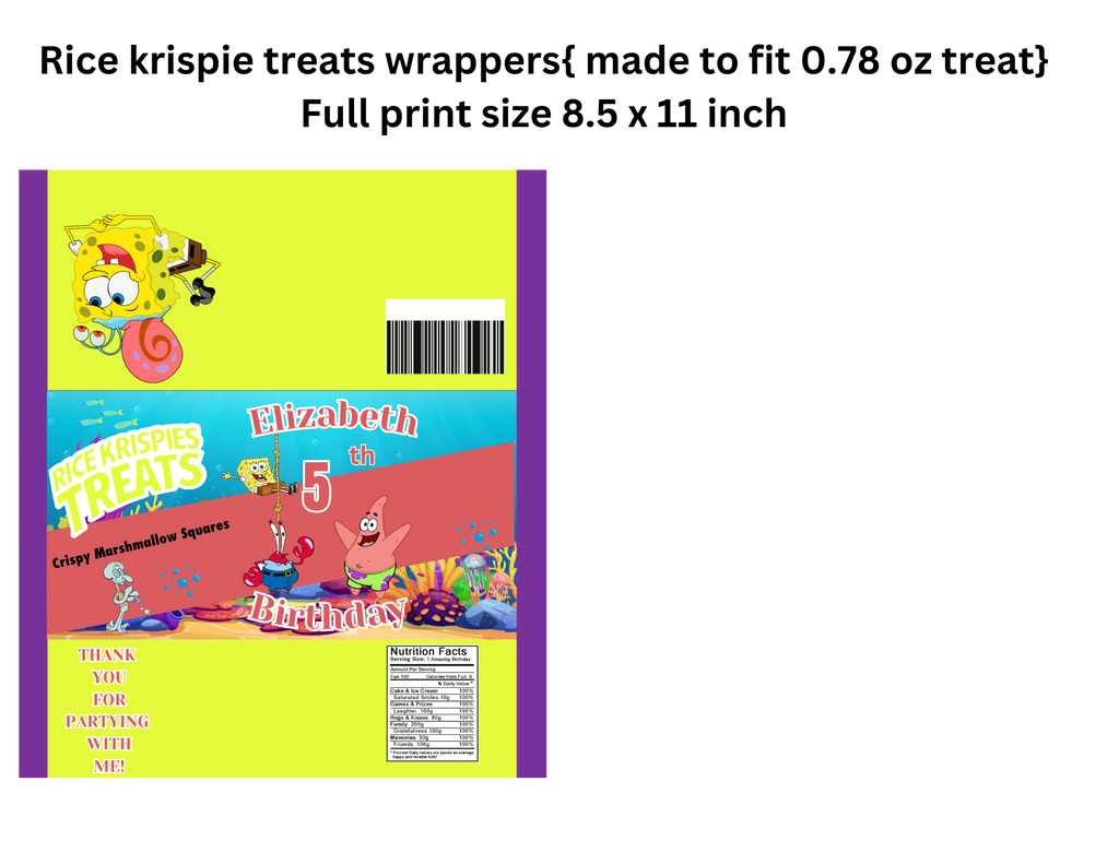SpongeBob SquarePants Party Favor Bundle