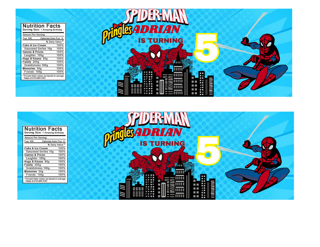 Spider-Man Party Favor Bundle