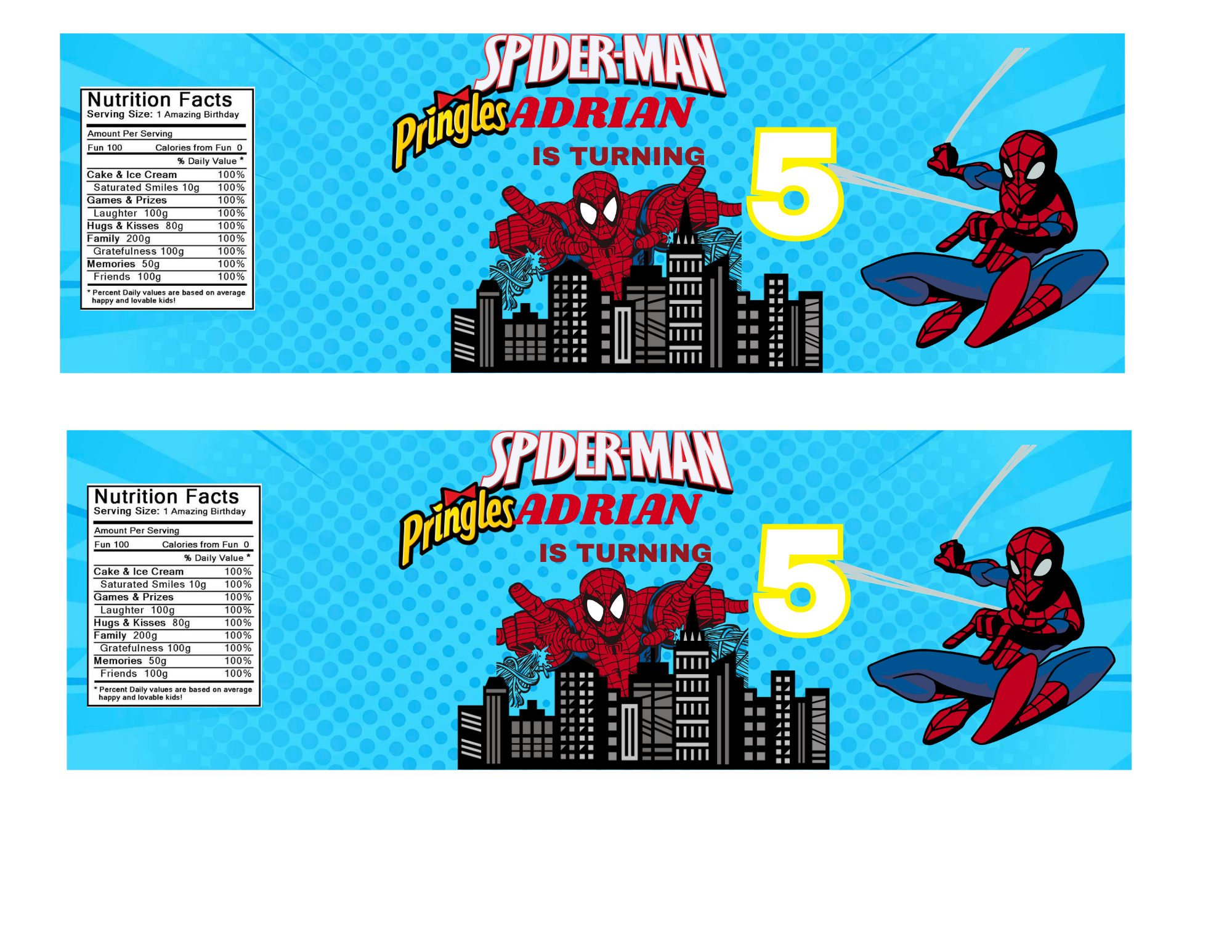 Spider-Man Party Favor Bundle