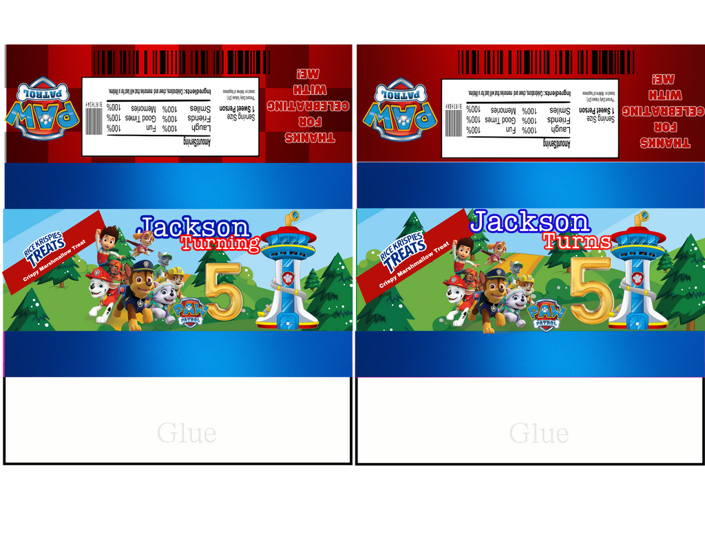 Paw Patrol Party Favor Bundle
