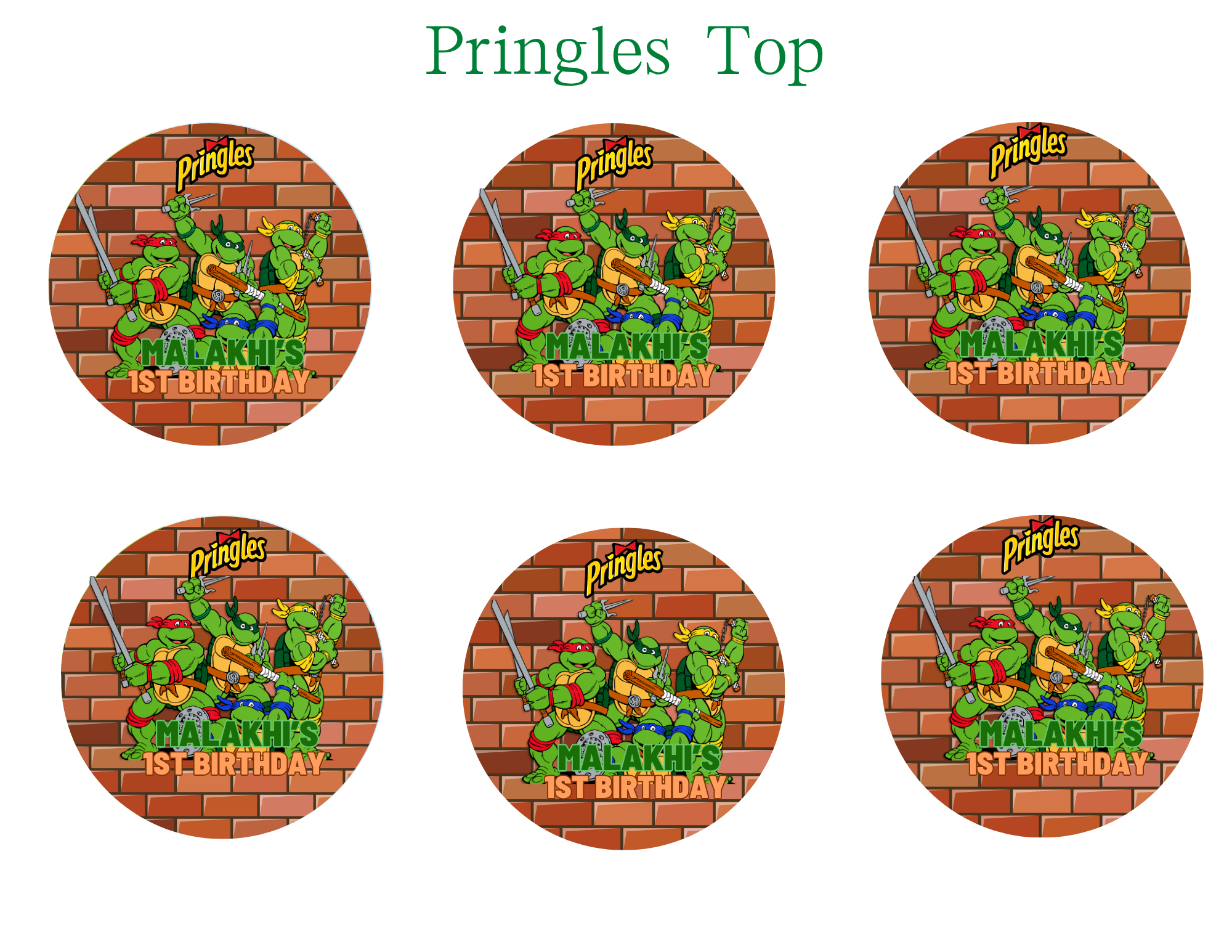 Teenage Mutant Ninja Turtles Party Favor Bundle