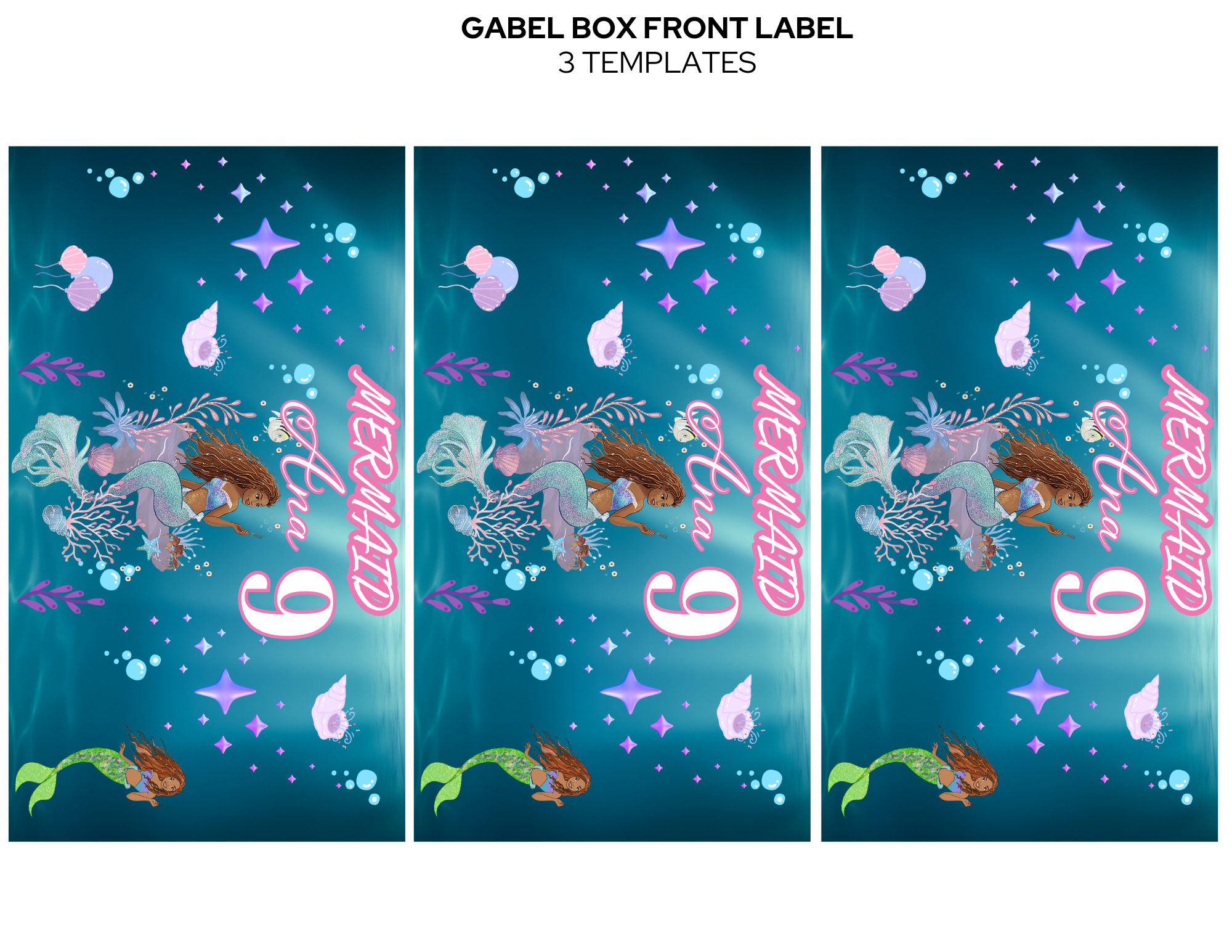 Little Mermaid Party Favor Bundle