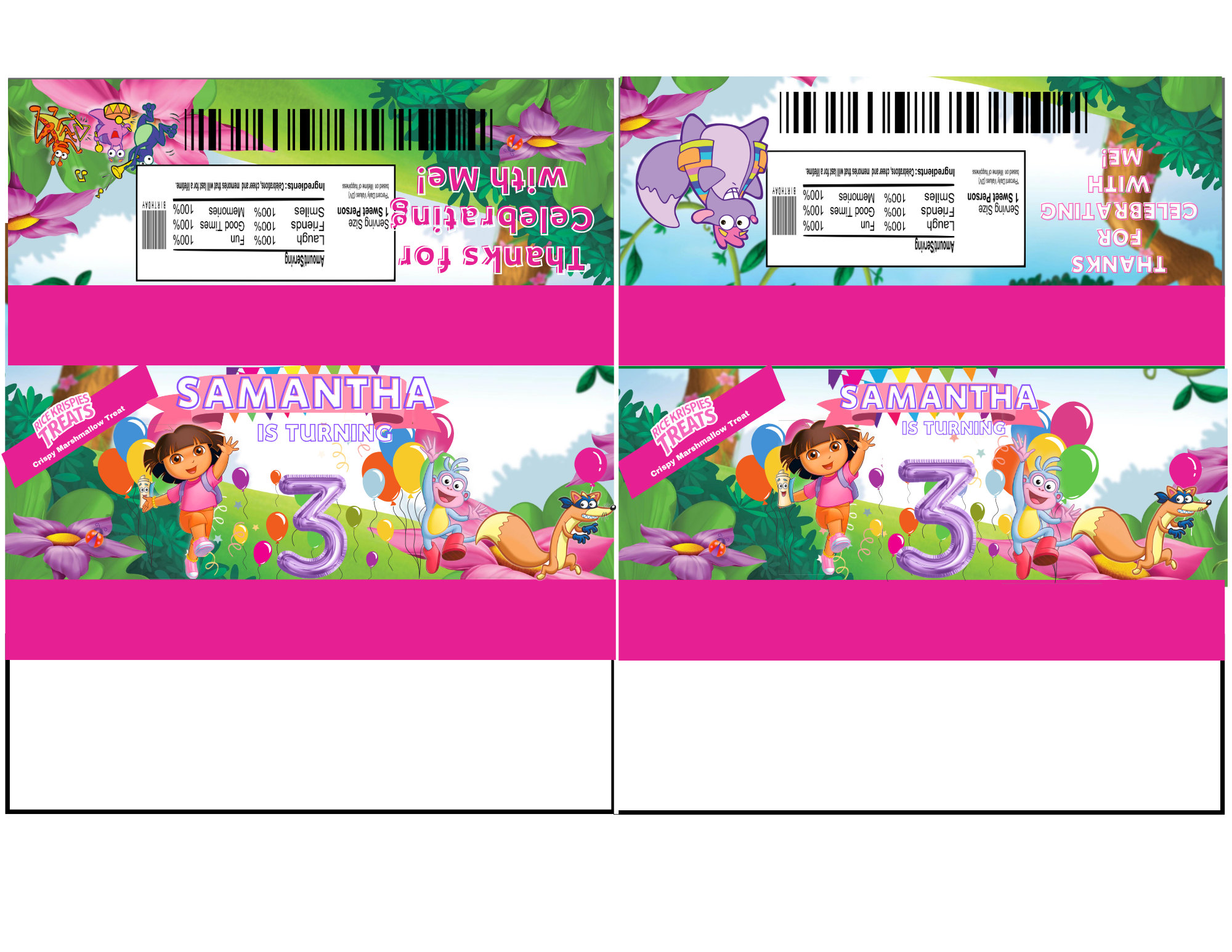Dora Party Favor Bundle