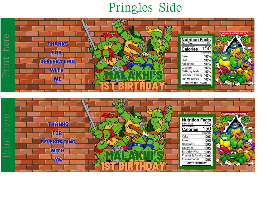 Teenage Mutant Ninja Turtles Party Favor Bundle