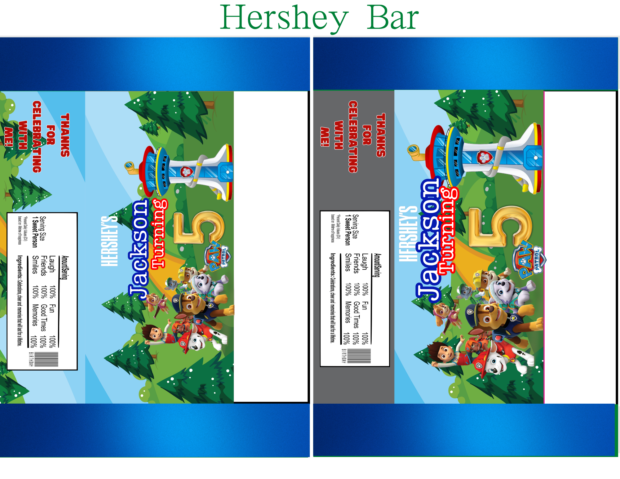 Paw Patrol Party Favor Bundle
