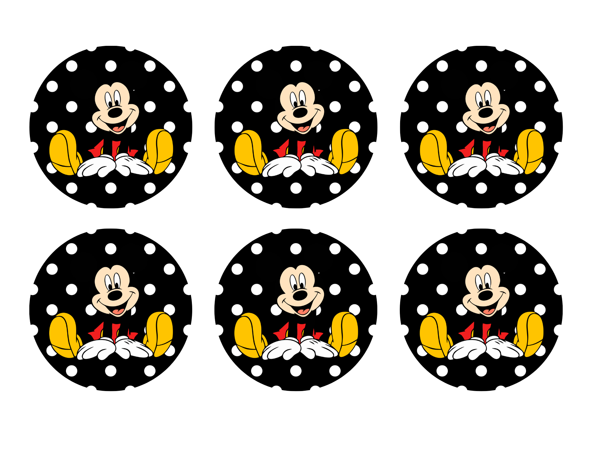 Mickey Mouse Party Favor Bundle