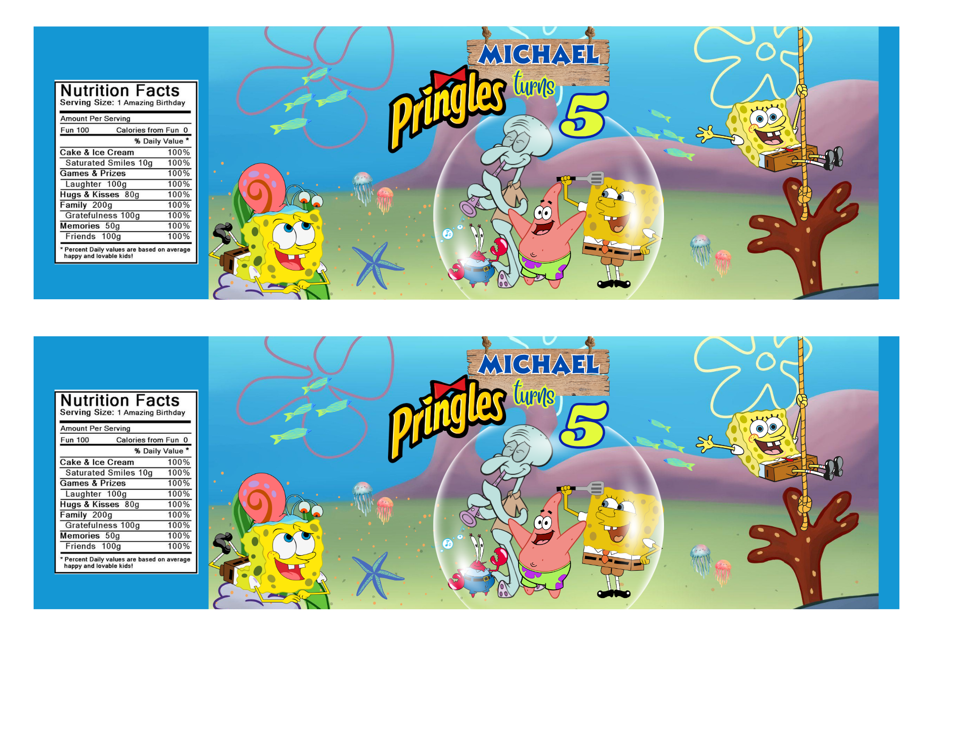 SpongeBob SquarePants Party Favor Bundle