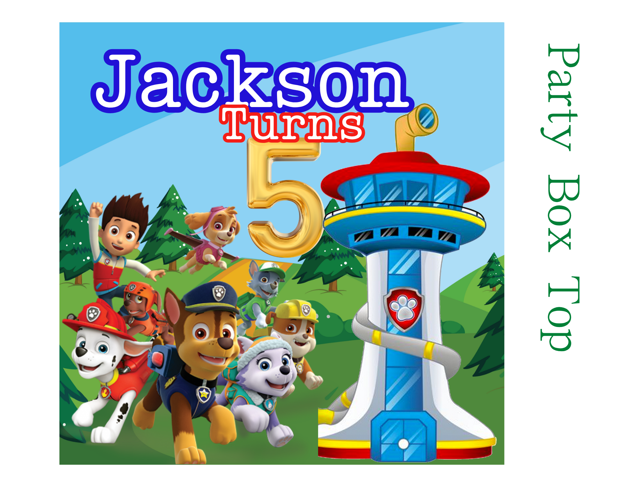 Paw Patrol Party Favor Bundle