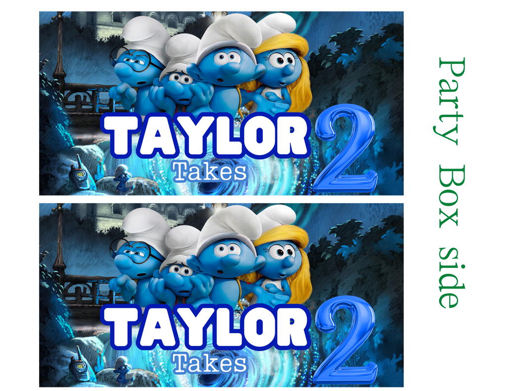 Smurfs Party Favor Bundle
