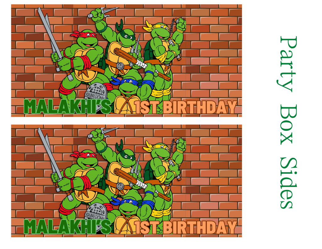 Teenage Mutant Ninja Turtles Party Favor Bundle