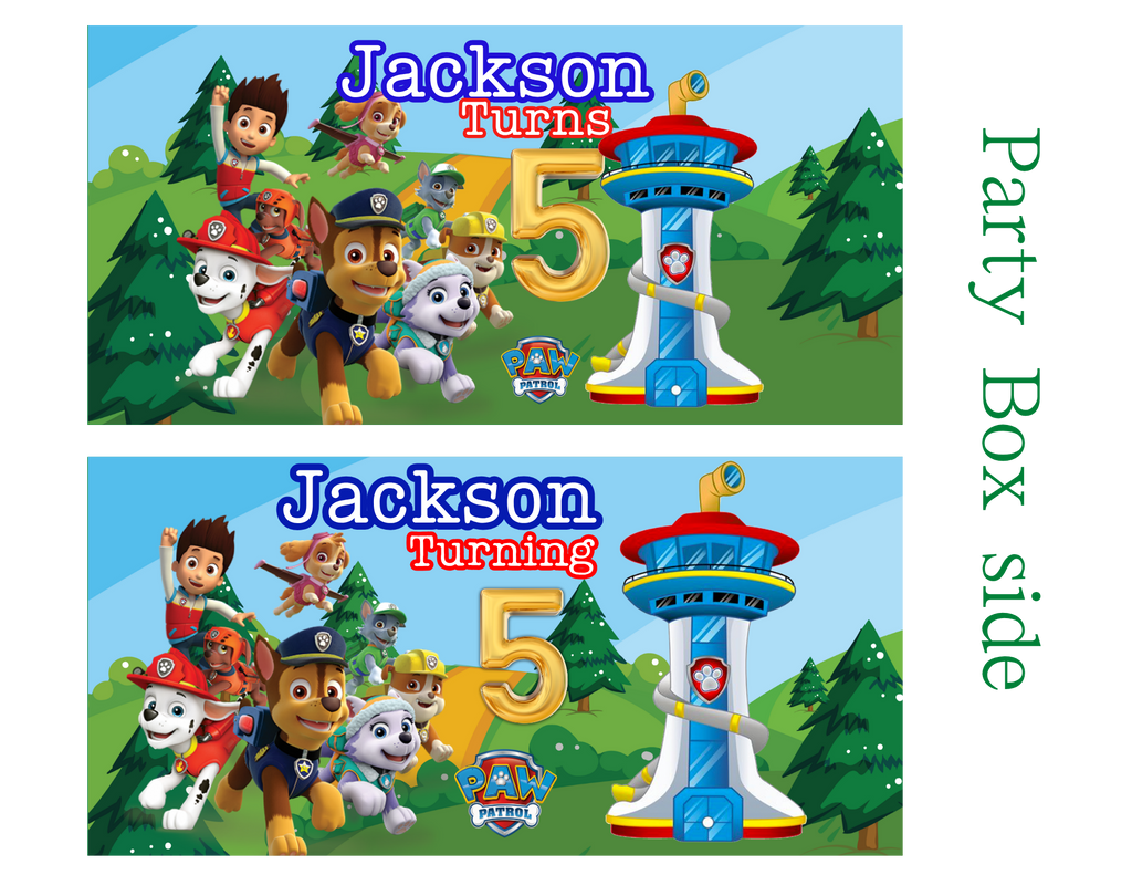 Paw Patrol Party Favor Bundle