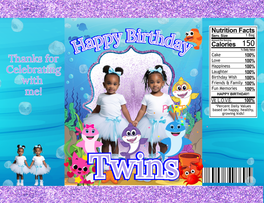 Baby Shark Party Favor Bundle