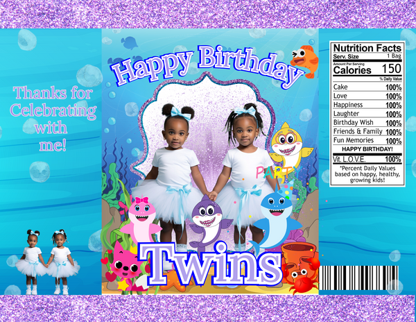 Baby Shark Party Favor Bundle