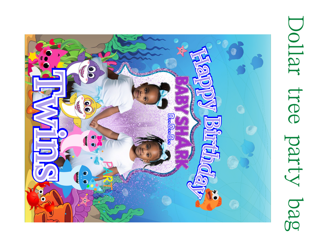 Baby Shark Party Favor Bundle