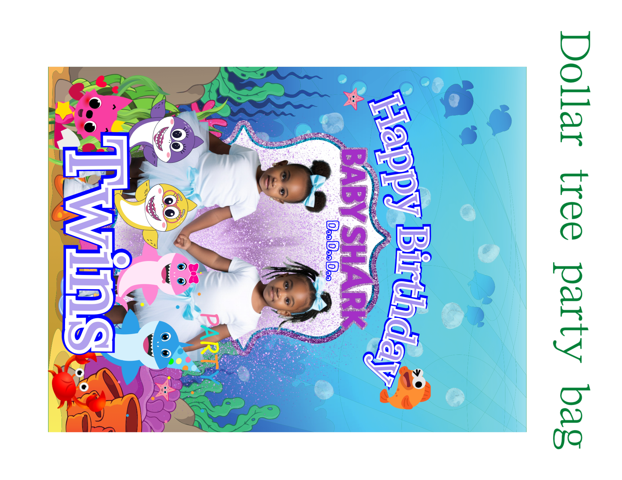 Baby Shark Party Favor Bundle