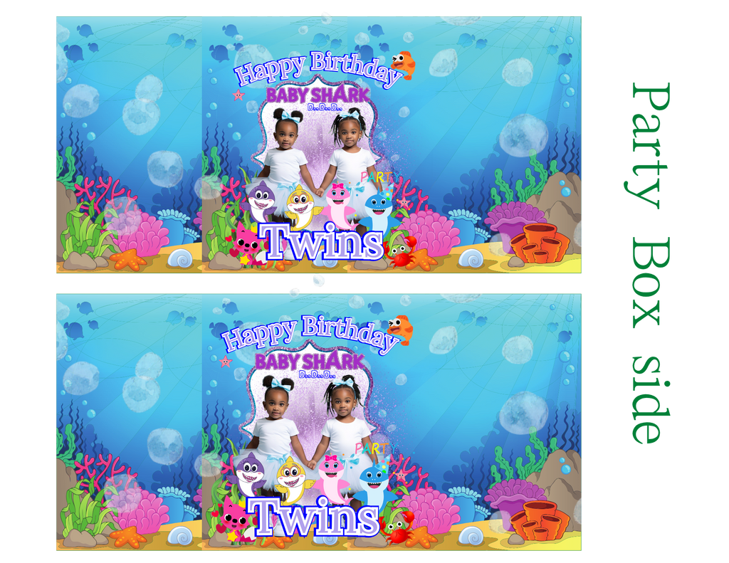 Baby Shark Party Favor Bundle