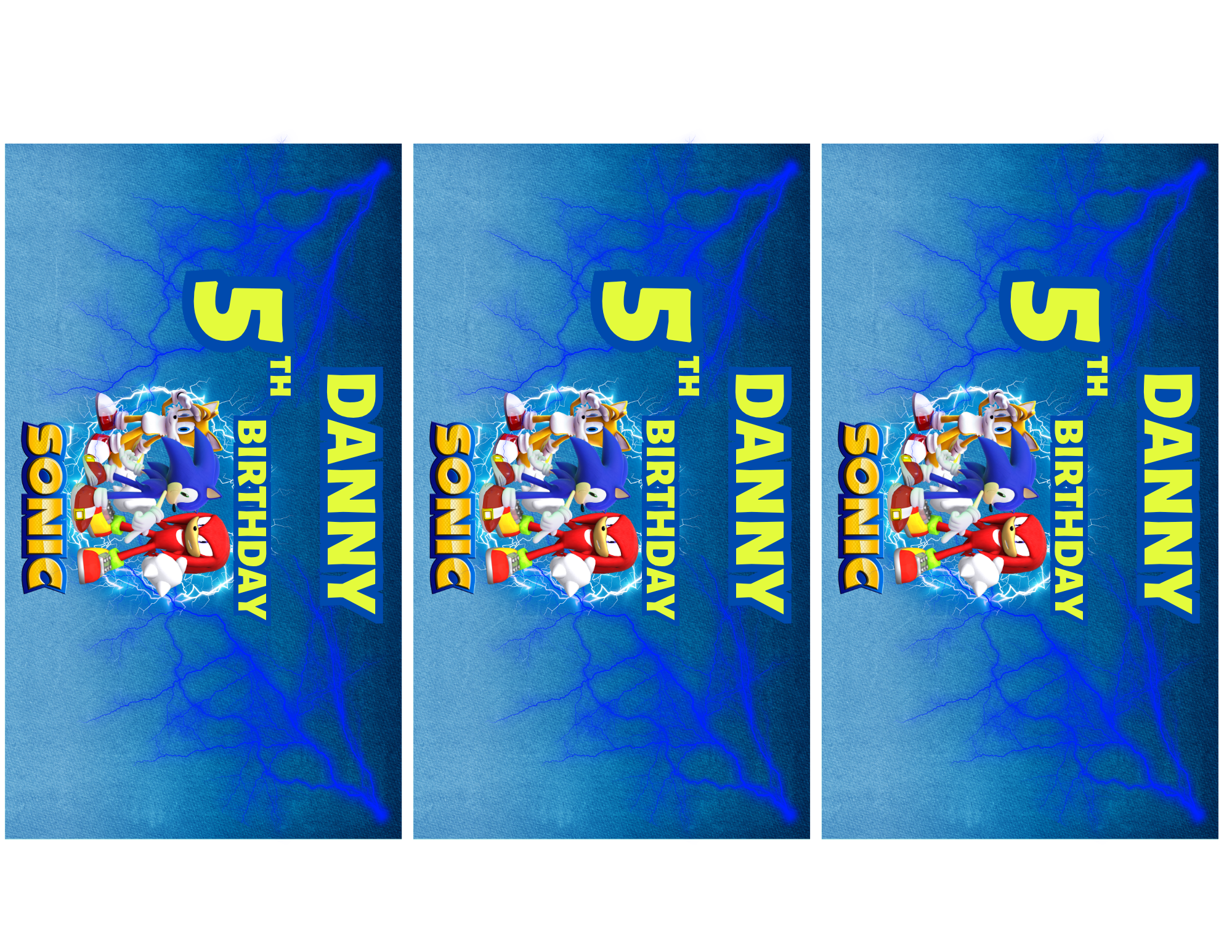 Sonic Party Favor Bundle