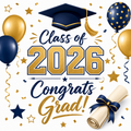 Graduation Party Favor Bundle - Class of 2026 custom party favors