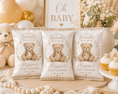 Baby Shower Chip Bags