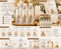 Baby Shower Water Bottle Labels
